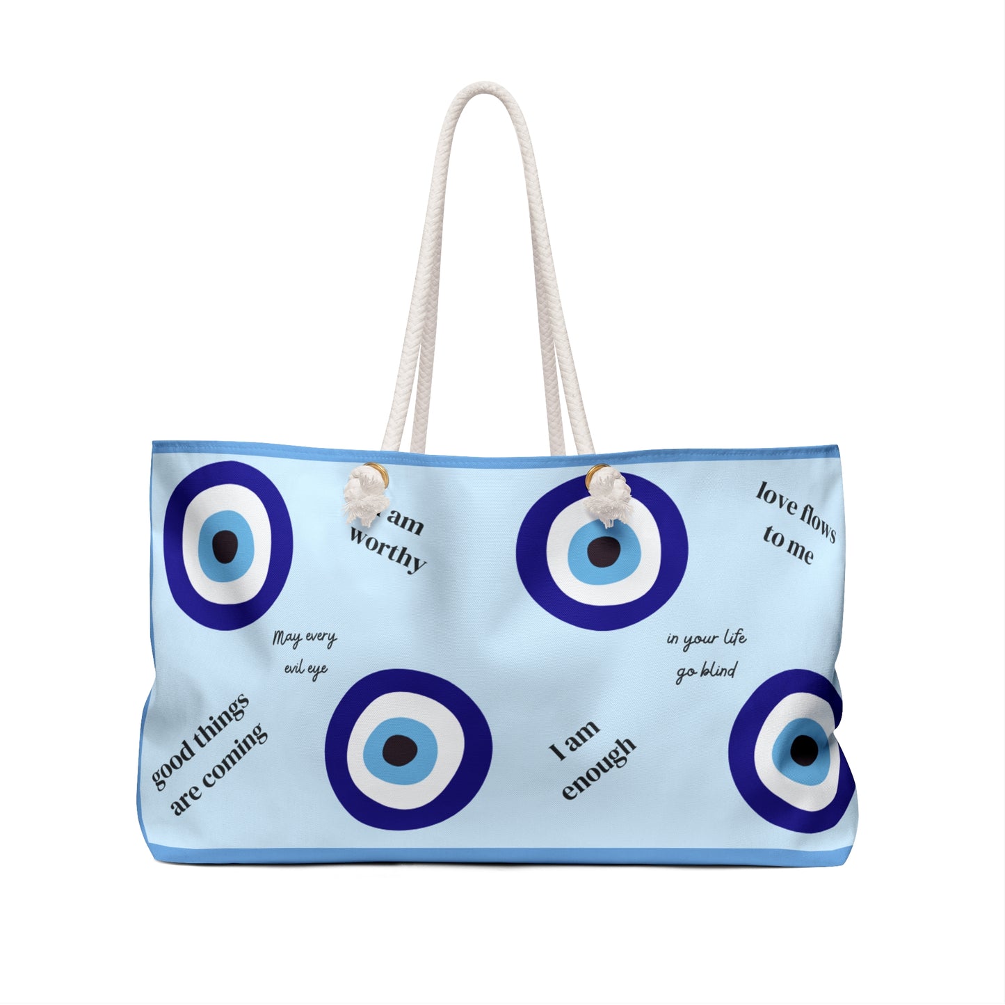 Evil Eye Serenity Retreat Tote