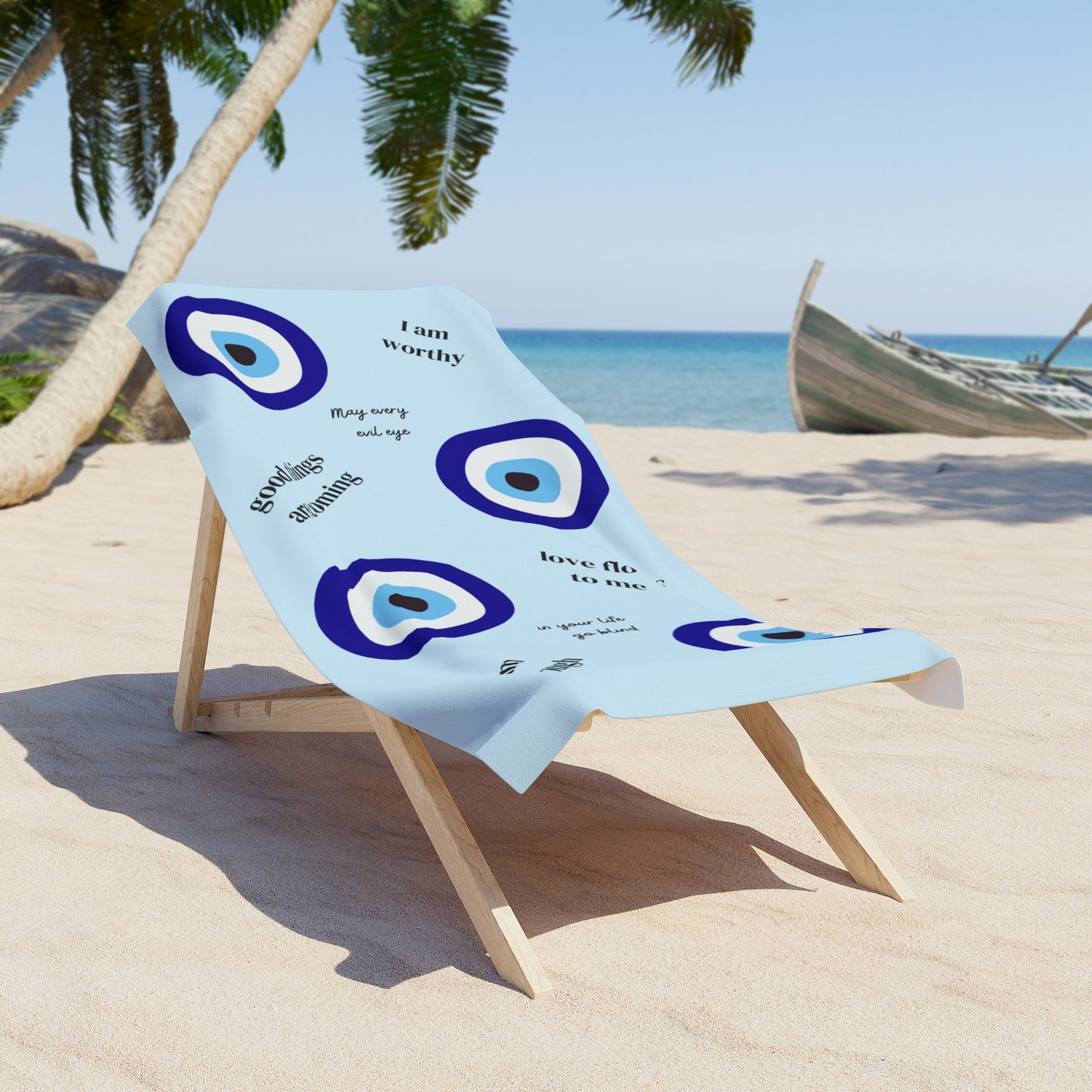 Evil Eye Serenity Sands Towel