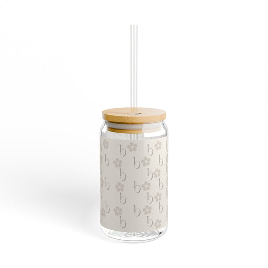 Sipper Glass with Bamboo Lid